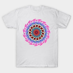 Colorful mandal art T-Shirt